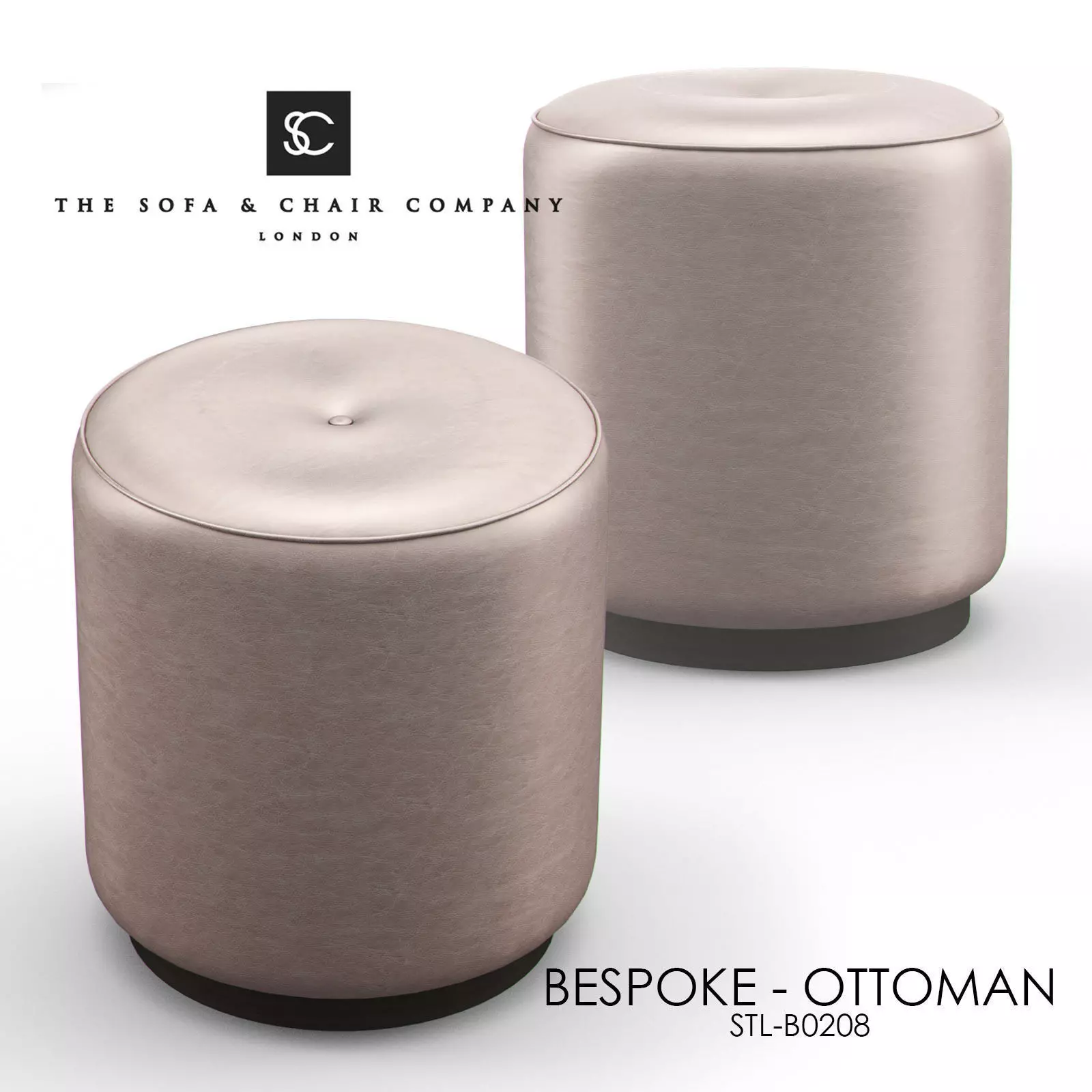BESPOKE Ottoman STL-B0208 3D model_0