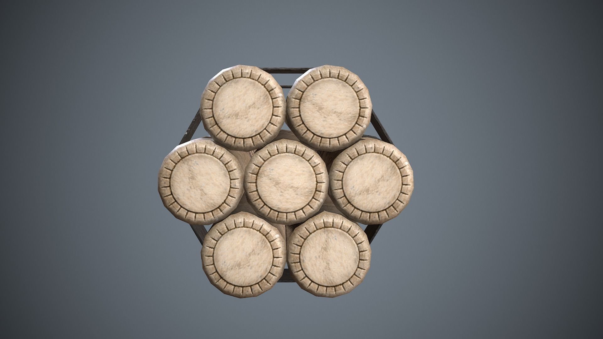 Dynamite sticks Low-poly 3D model_10