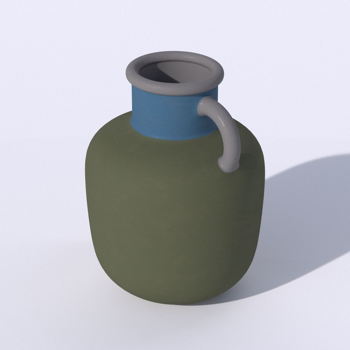 Ypperlig Green Vase 3D model_4