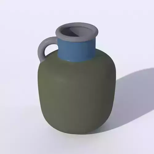 Ypperlig Green Vase 3D model Ypperlig Green Vase 3D model
