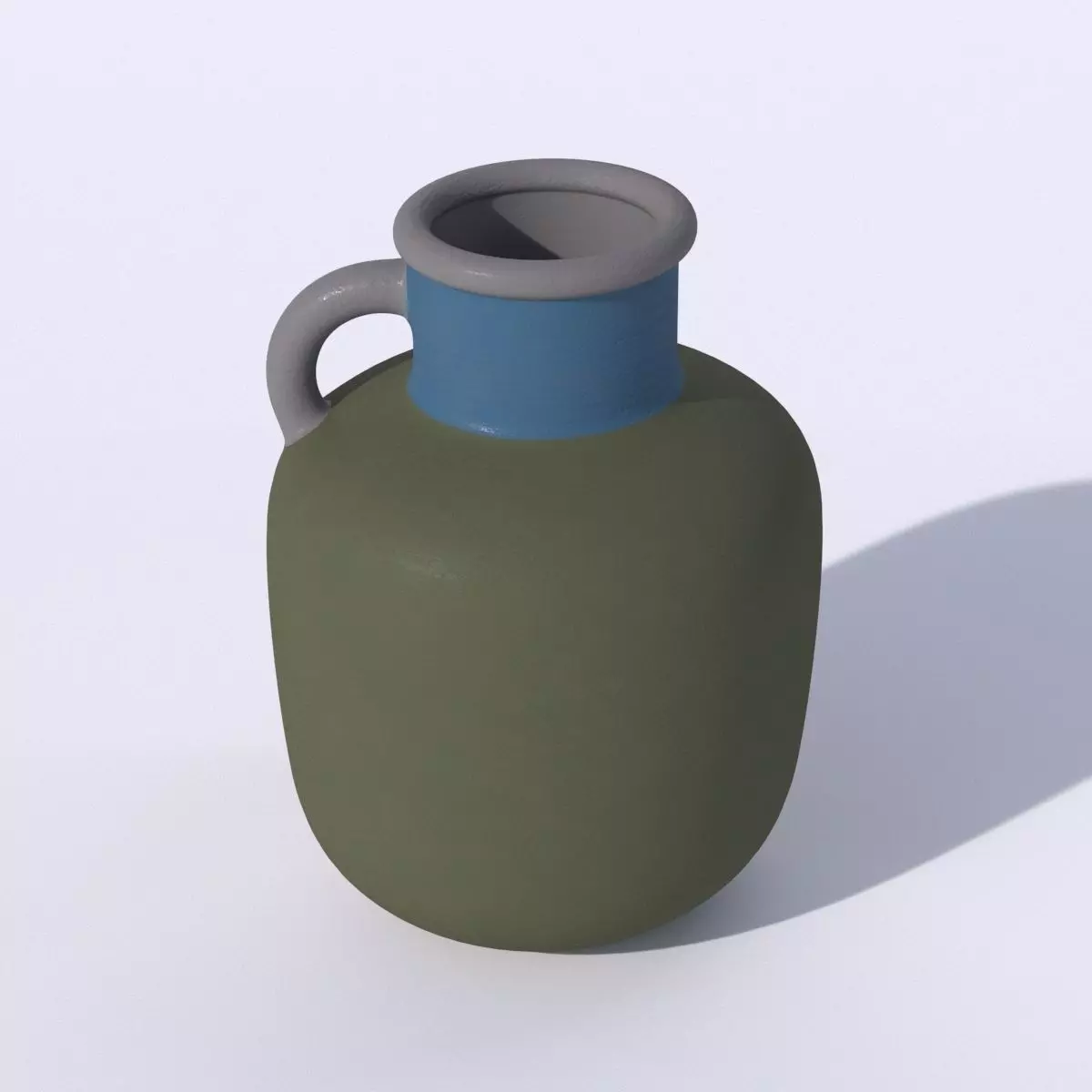 Ypperlig Green Vase 3D model_0