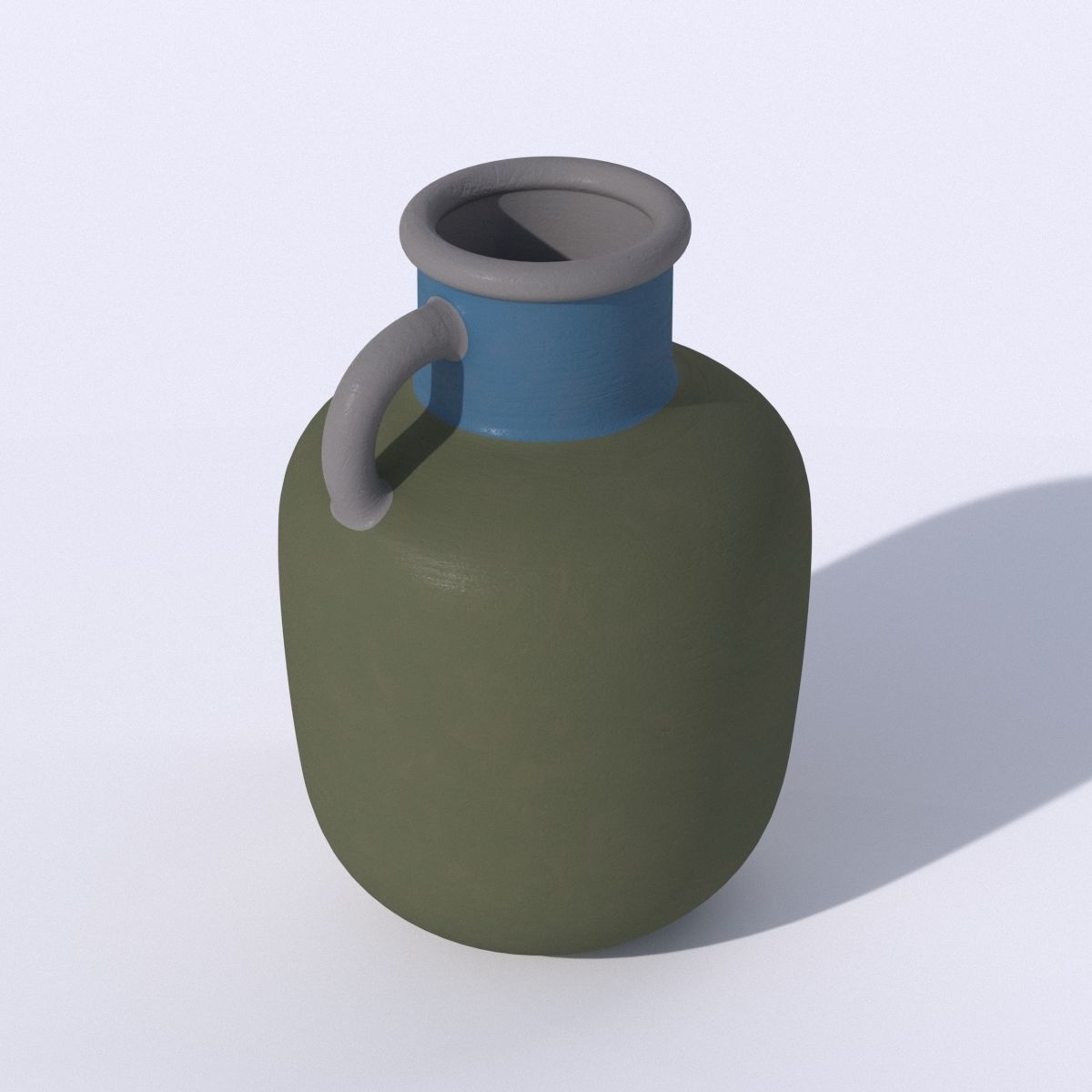 Ypperlig Green Vase 3D model_2