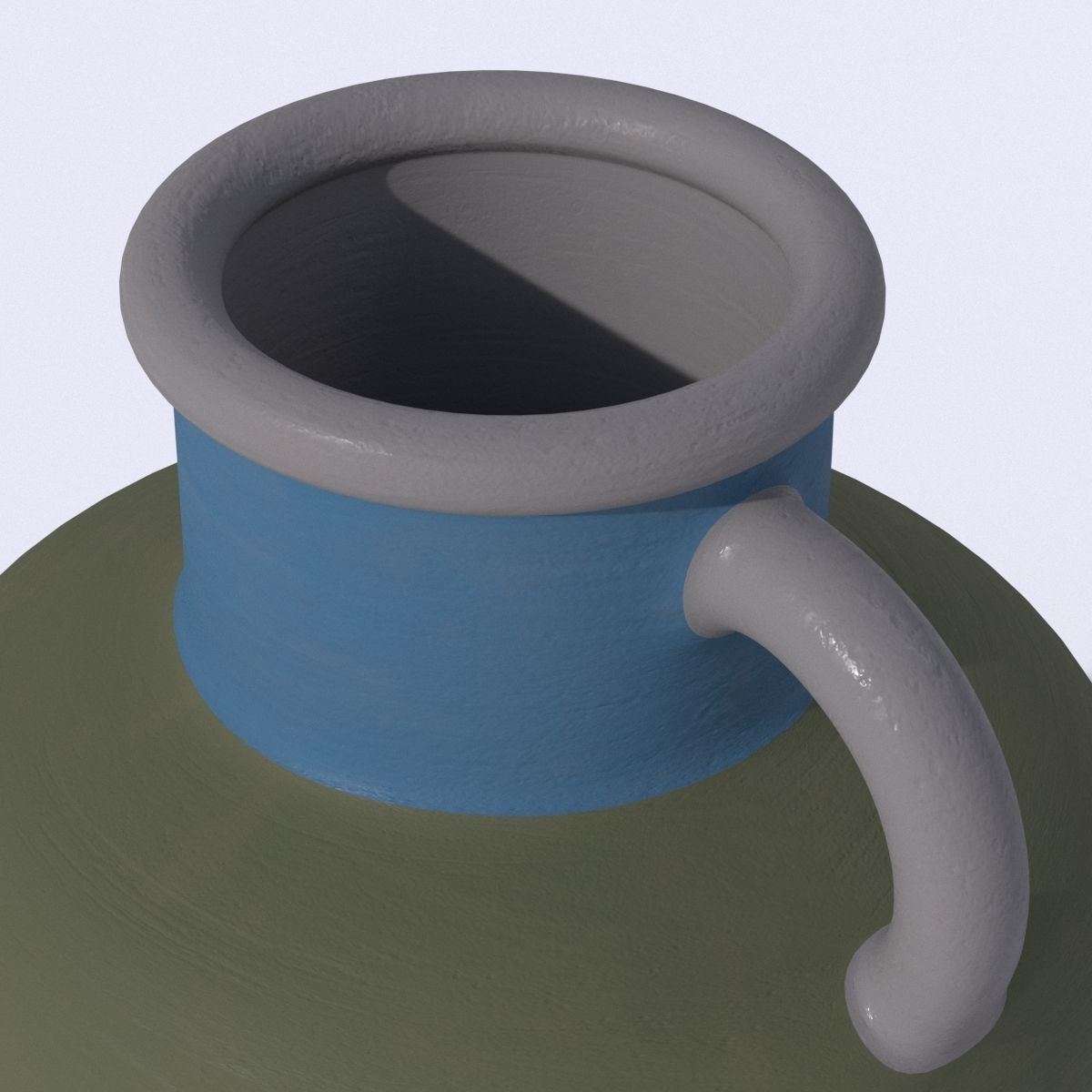 Ypperlig Green Vase 3D model_8