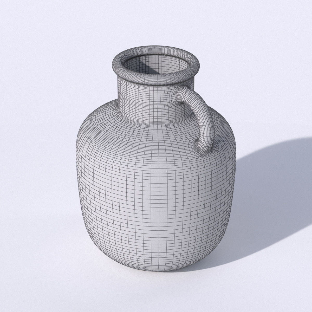 Ypperlig Green Vase 3D model_5