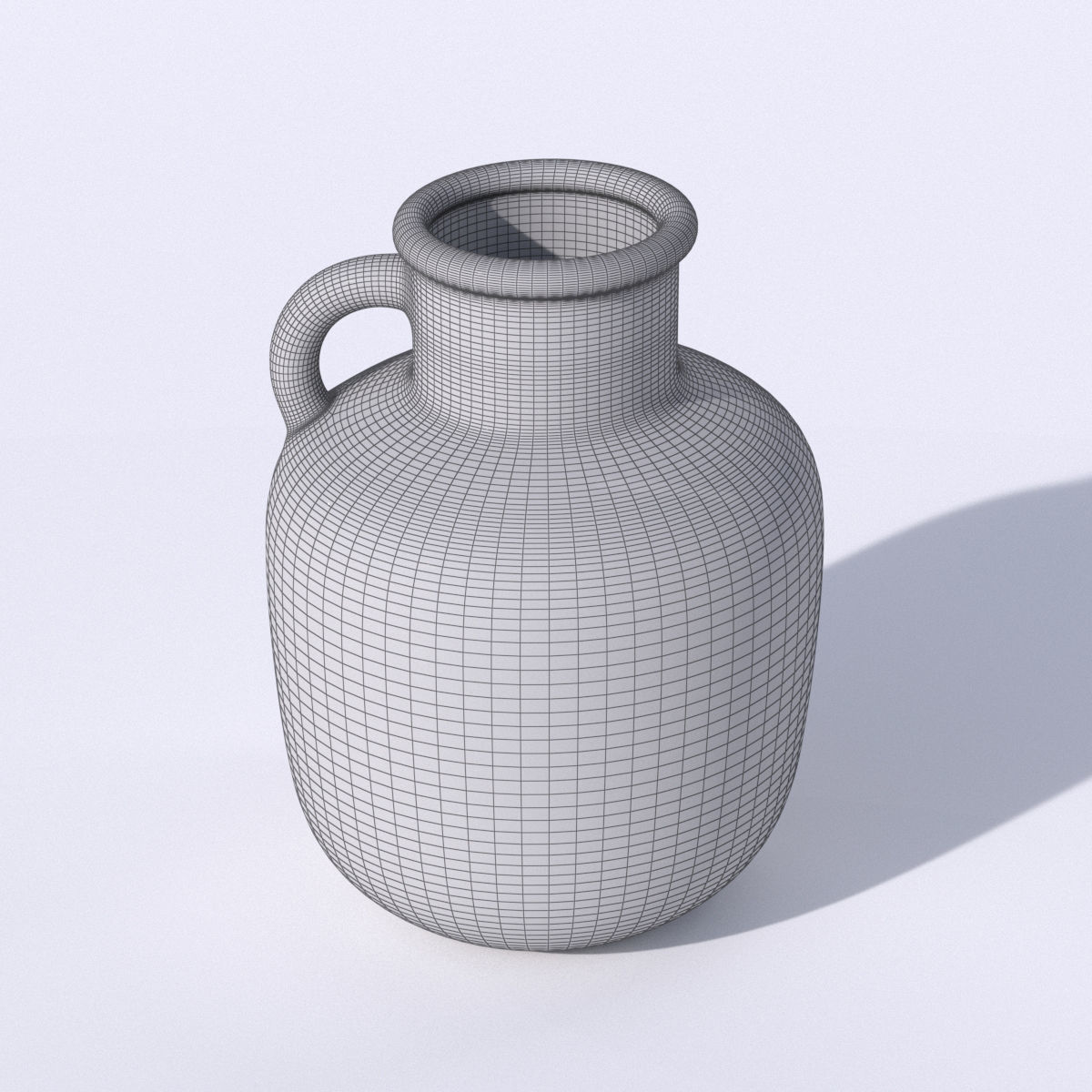 Ypperlig Green Vase 3D model_1