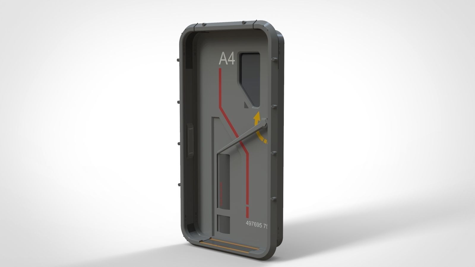 sci fi door 14 3D model_3