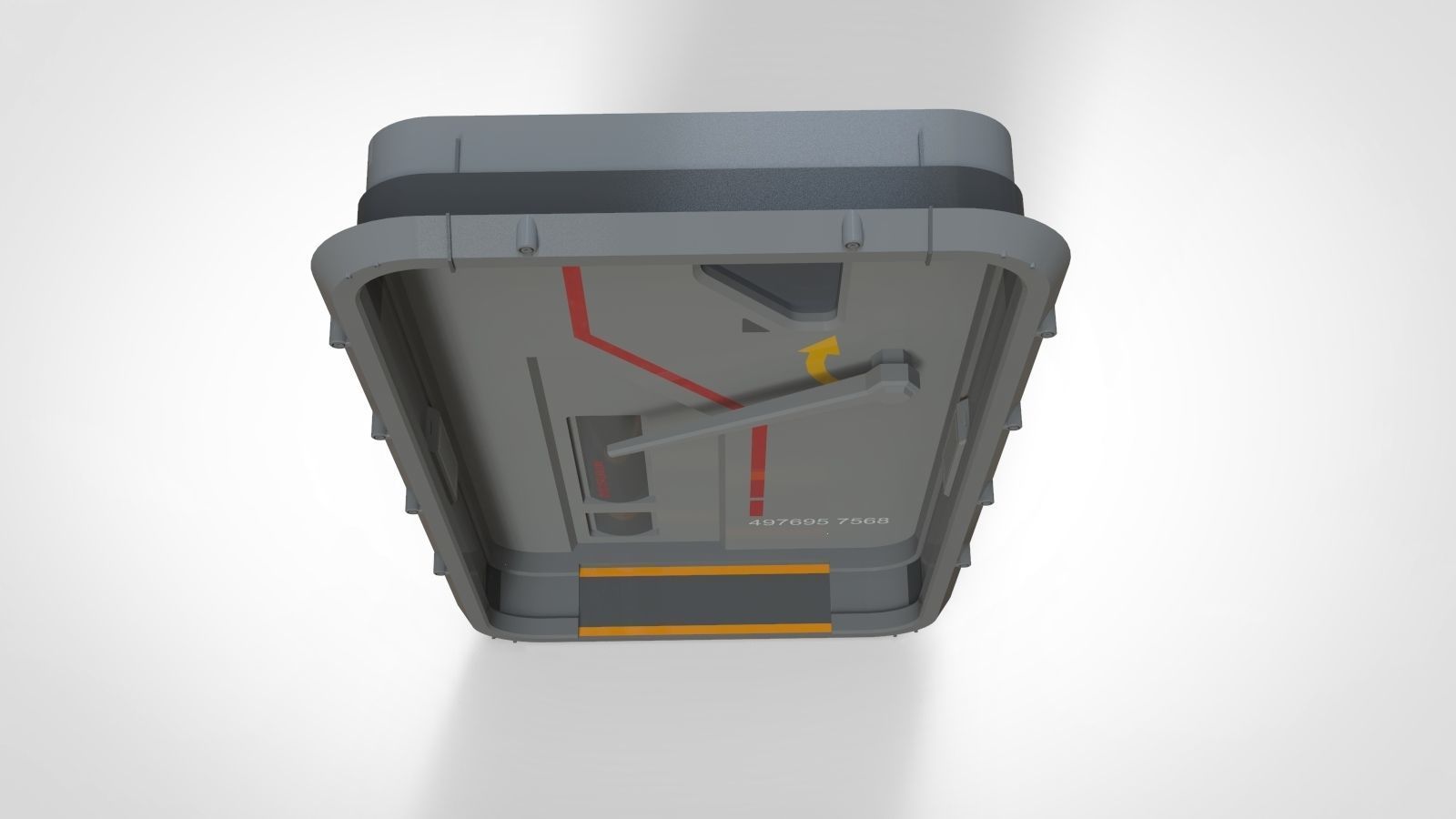 sci fi door 14 3D model_5