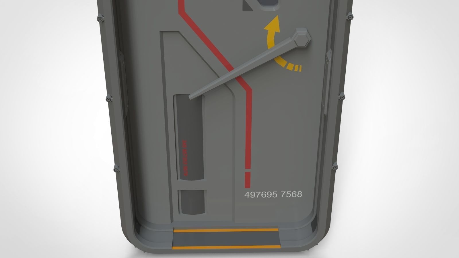 sci fi door 14 3D model_8