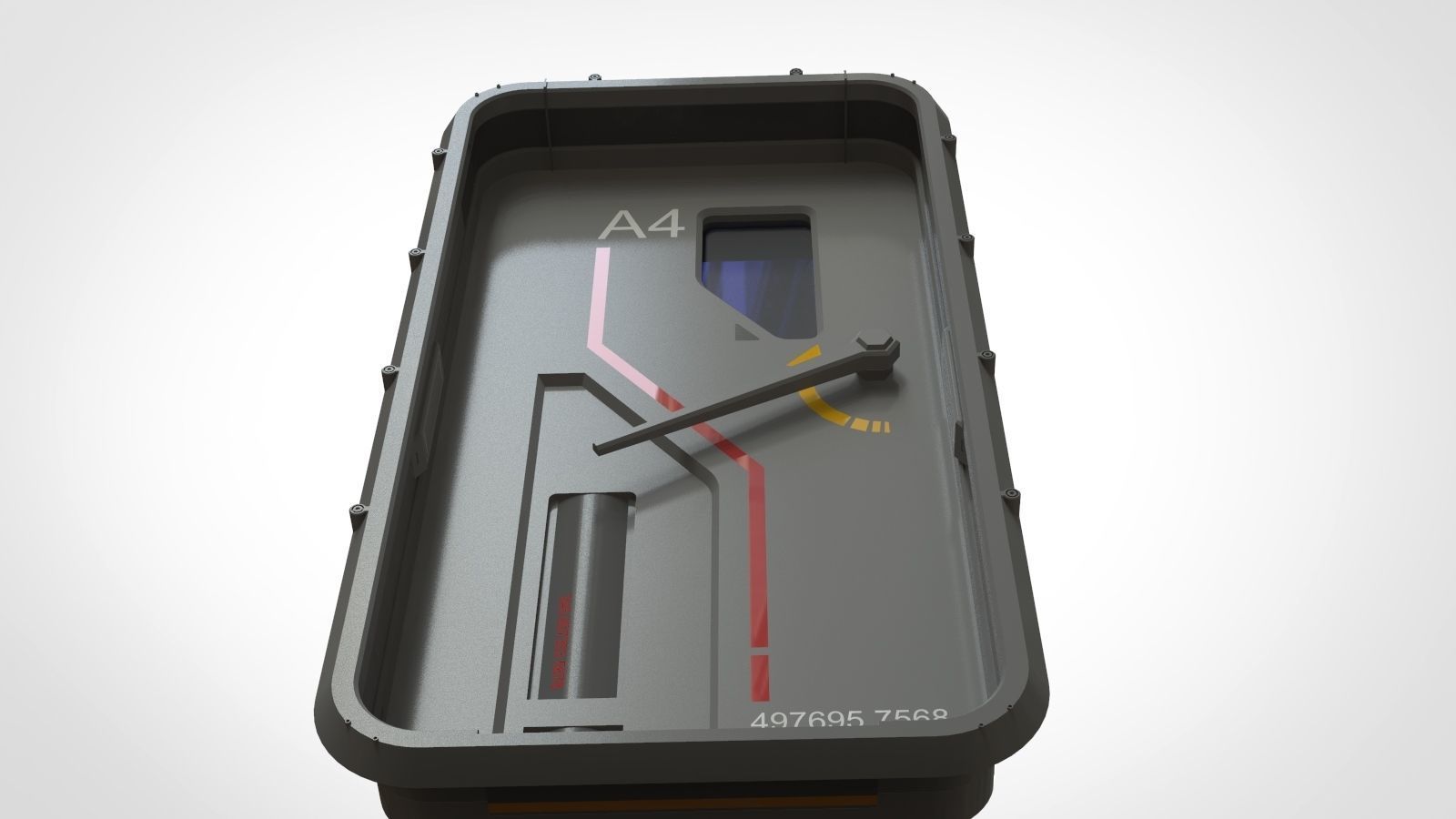 sci fi door 14 3D model_6