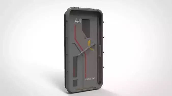 sci fi door 14 3D model