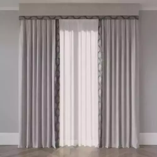 Curtain set of curtains
