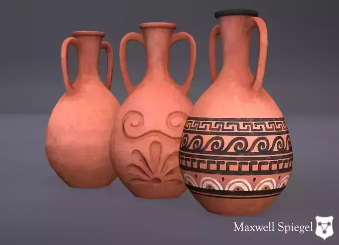 Pottery 5A Small Amphora
