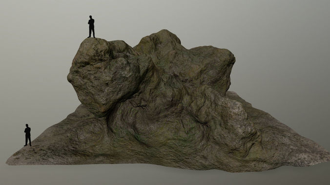 rocks rock Low-poly 3D model