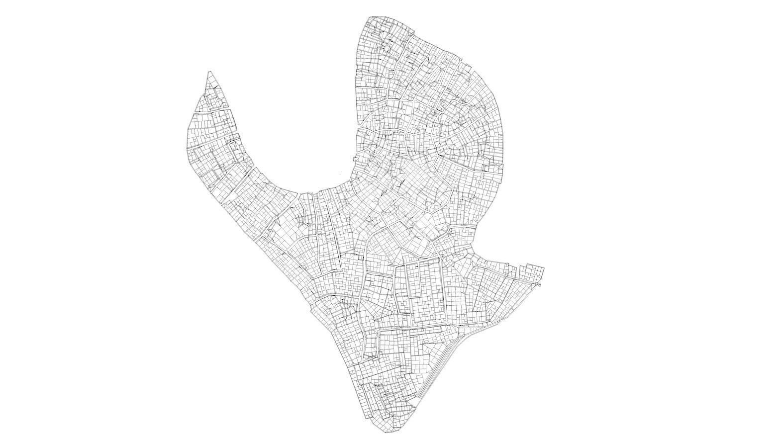  Venice-Like Italian City Town LOWPOLY Low-poly 3D model_10