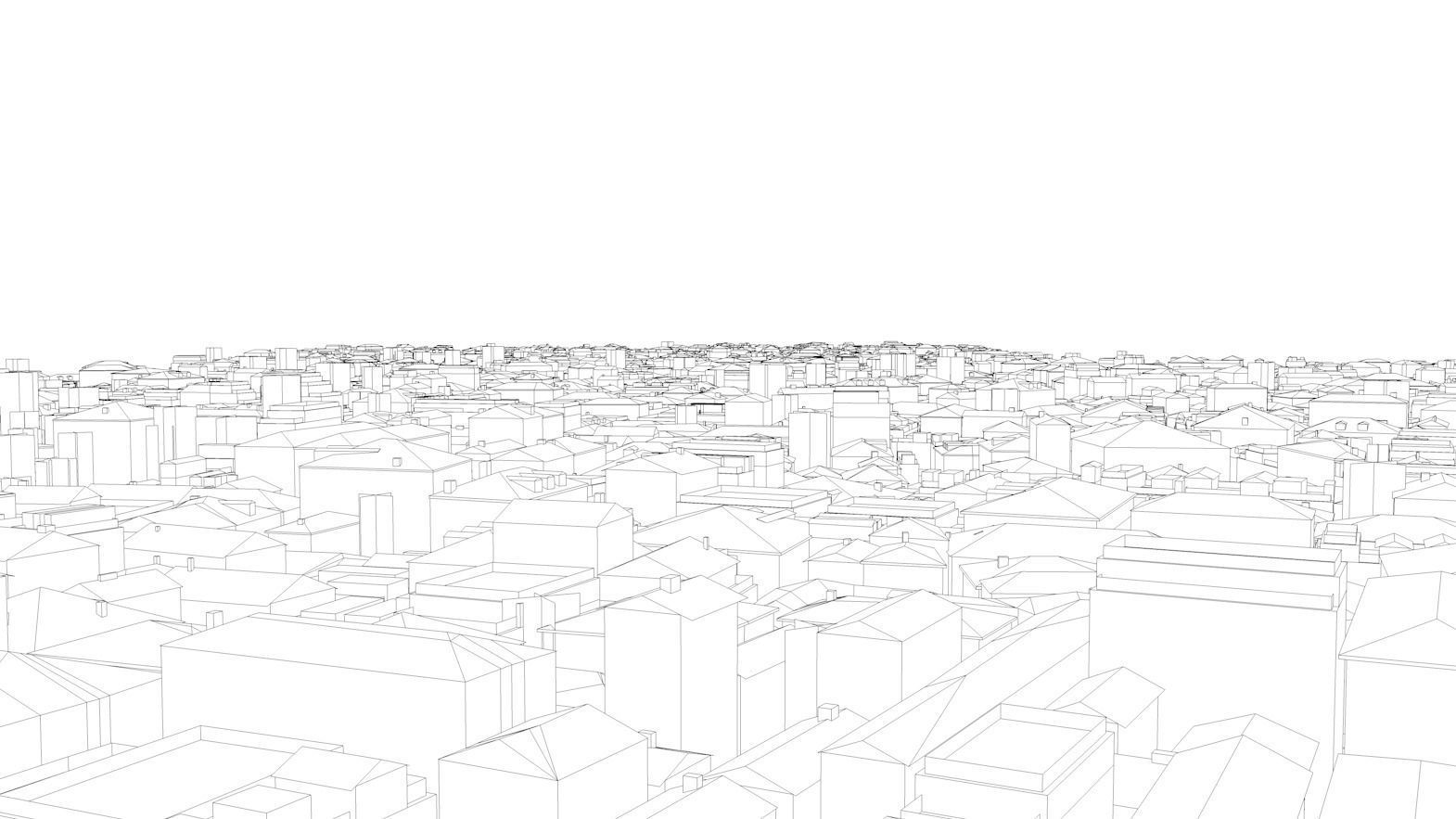  Venice-Like Italian City Town LOWPOLY Low-poly 3D model_8