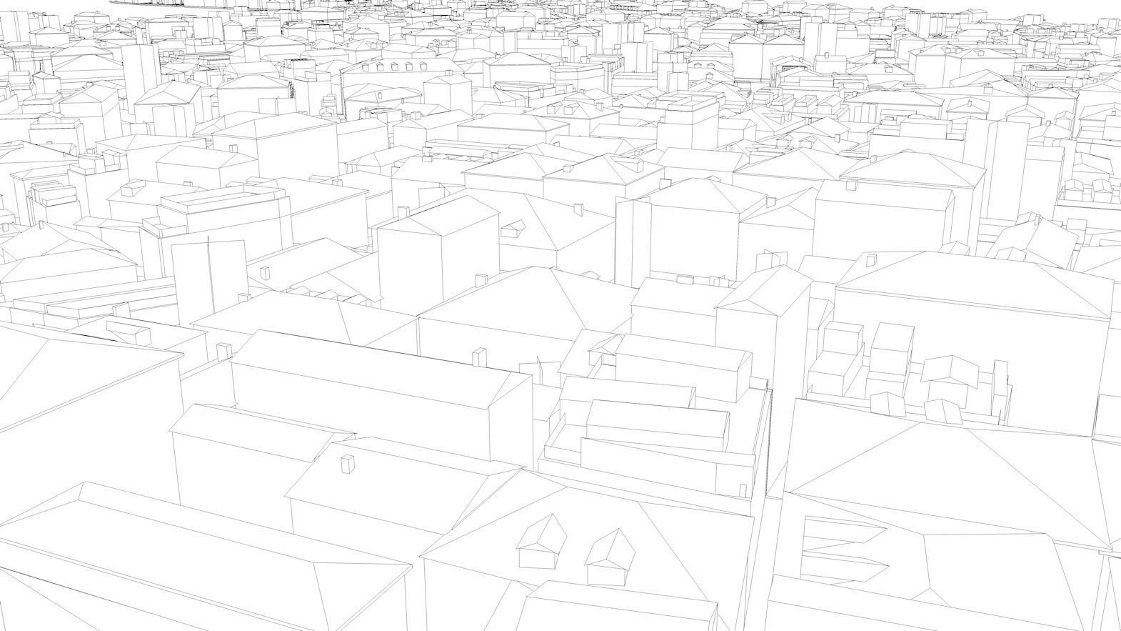  Venice-Like Italian City Town LOWPOLY Low-poly 3D model_7