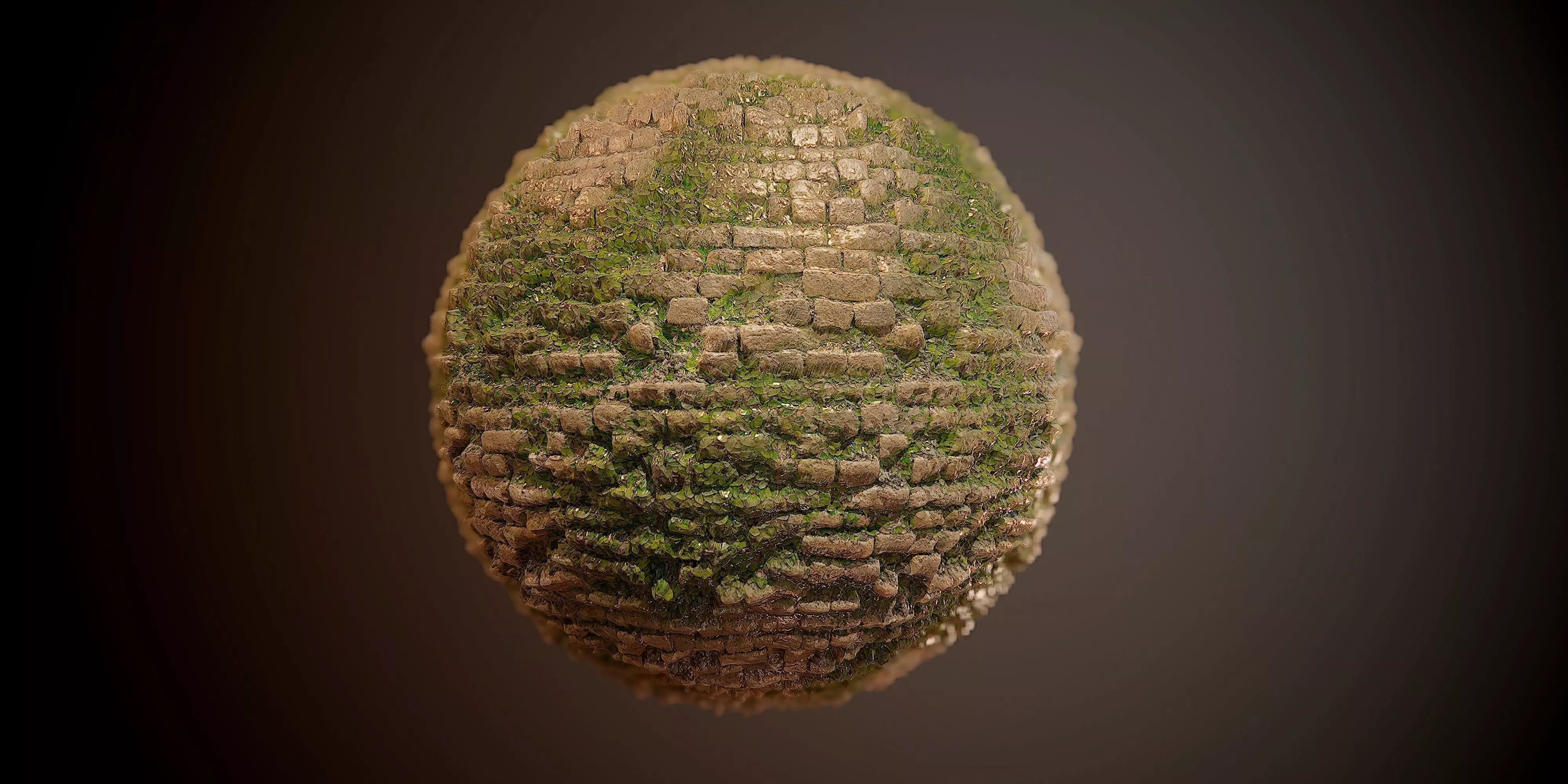 Brick Vines PBR SEAMLESS Texture Texture