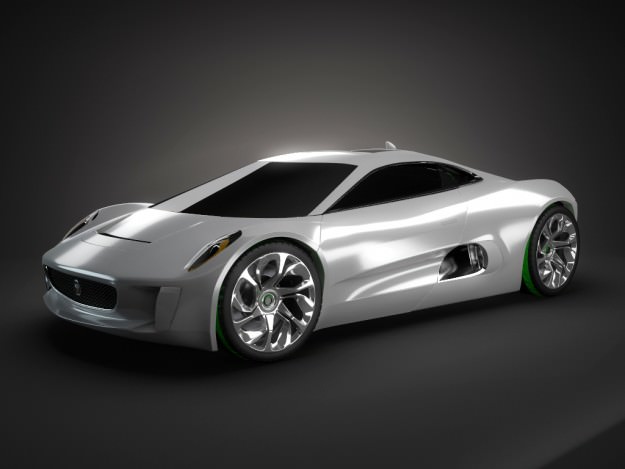 Jaguar C-X75 STD MAT 3D model_1
