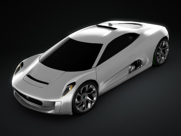 Jaguar C-X75 STD MAT 3D model_3