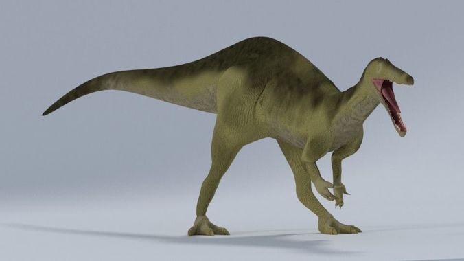 barynox dinosaur 3D model