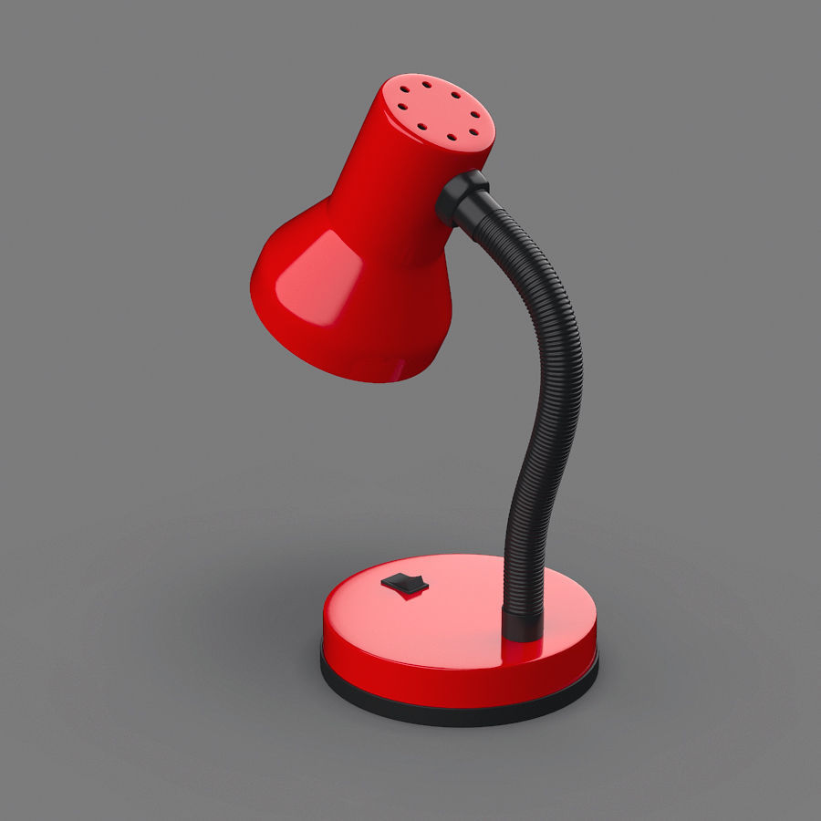 Desktop Lamp 01 Free 3D model_3