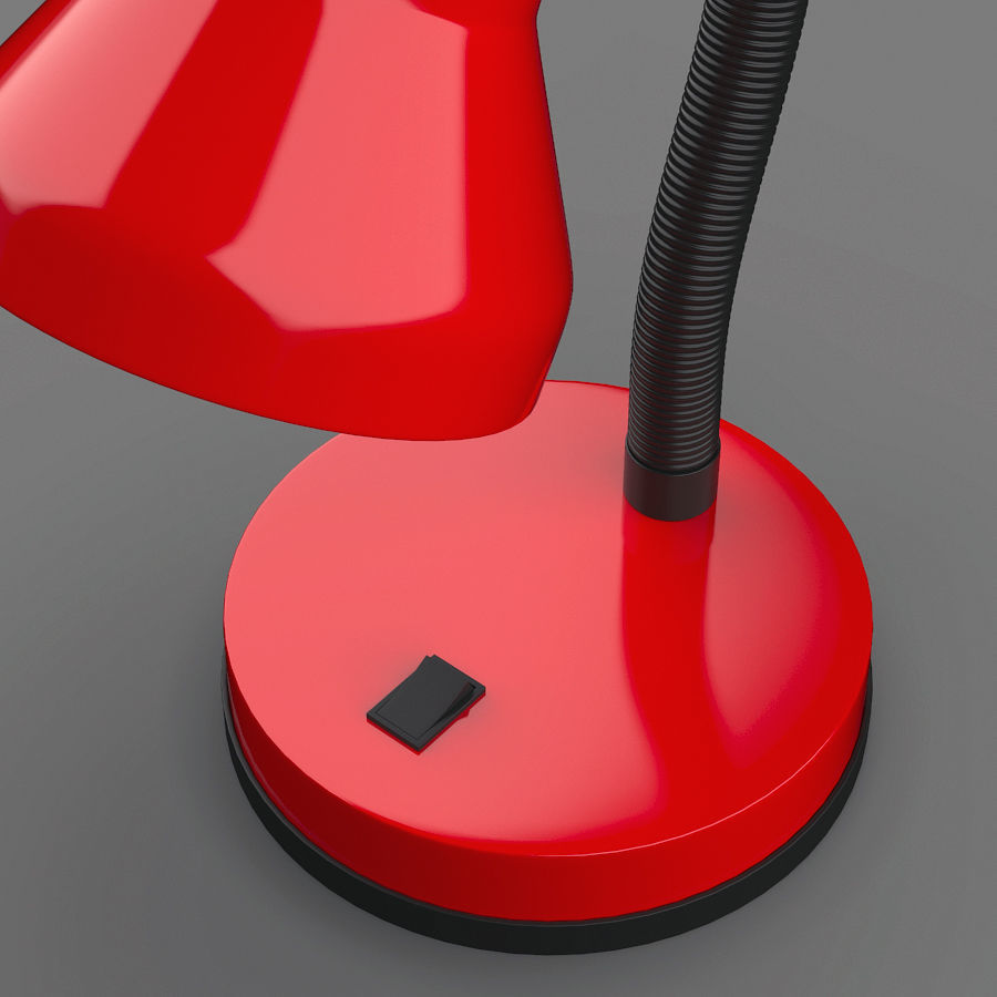 Desktop Lamp 01 Free 3D model_4