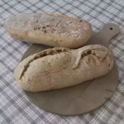 Bread scan 1 3D model