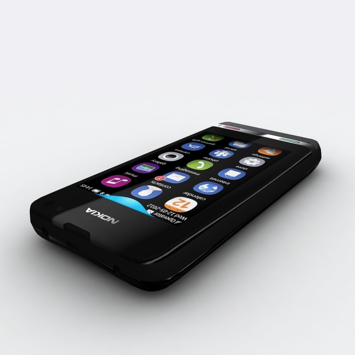 Nokia Asha 311 3D model_3
