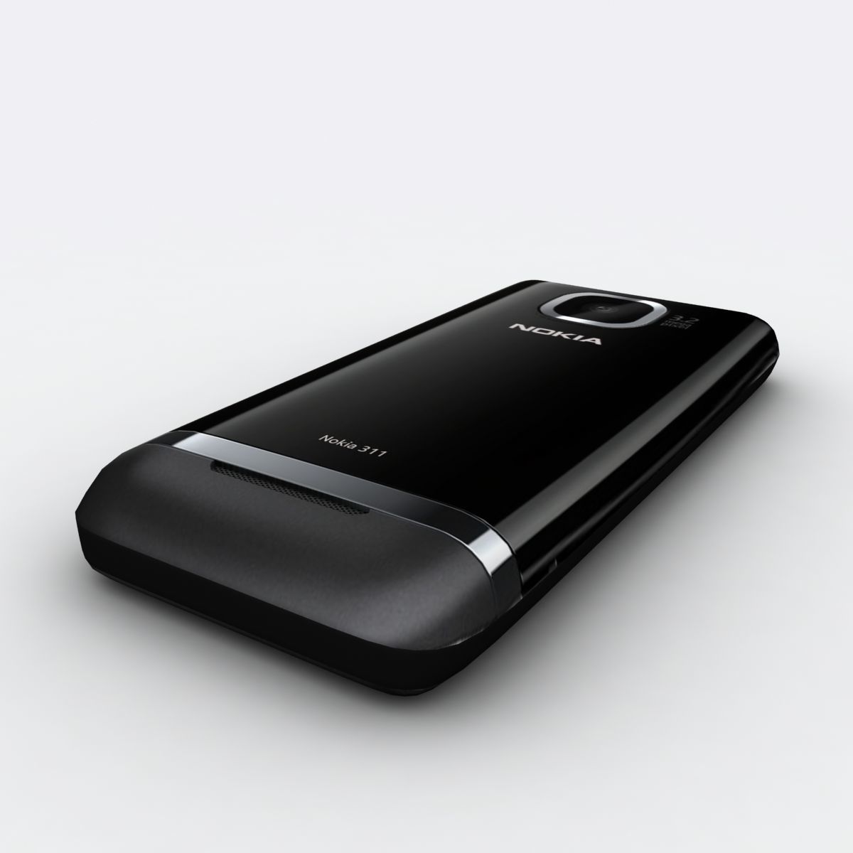 Nokia Asha 311 3D model_5