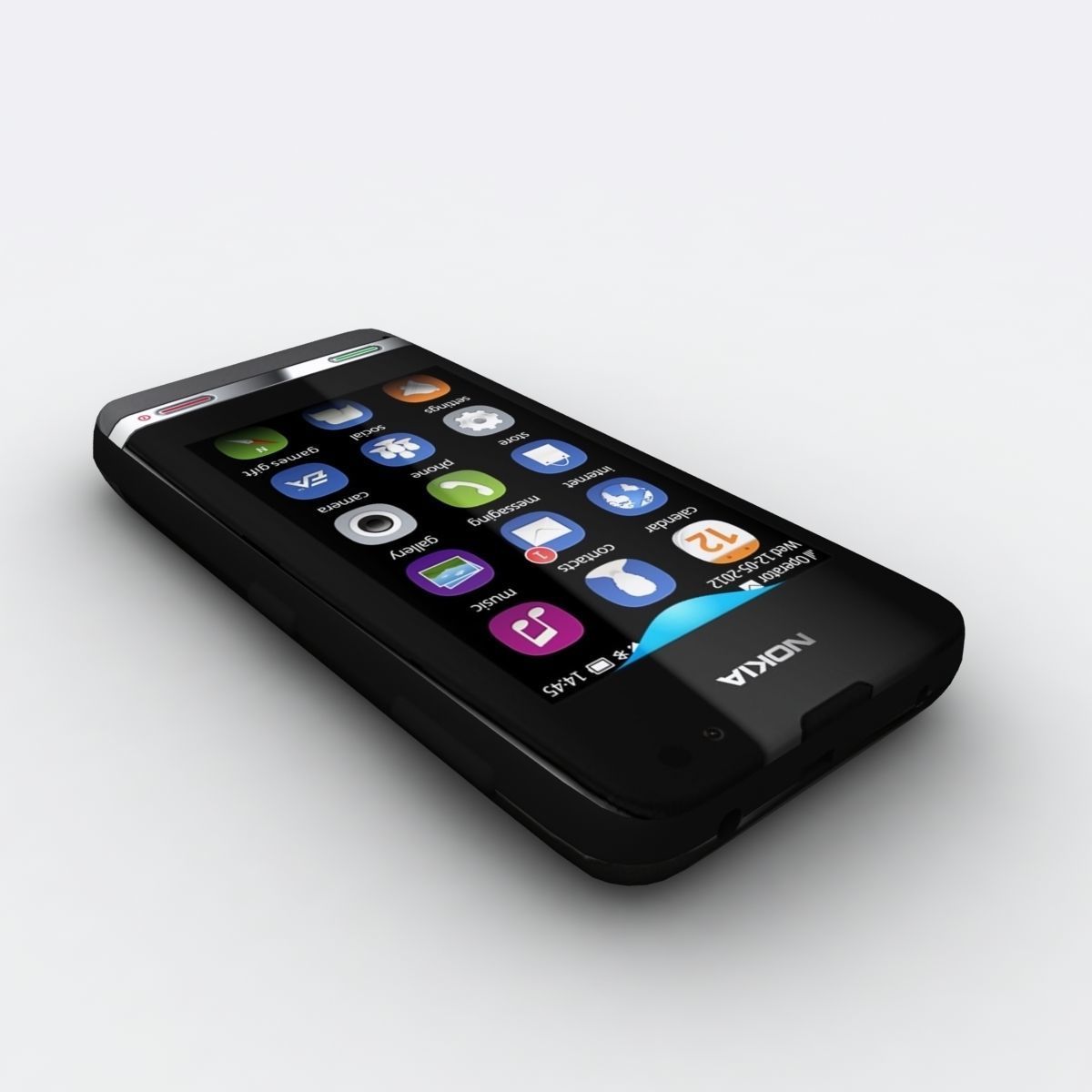 Nokia Asha 311 3D model_2