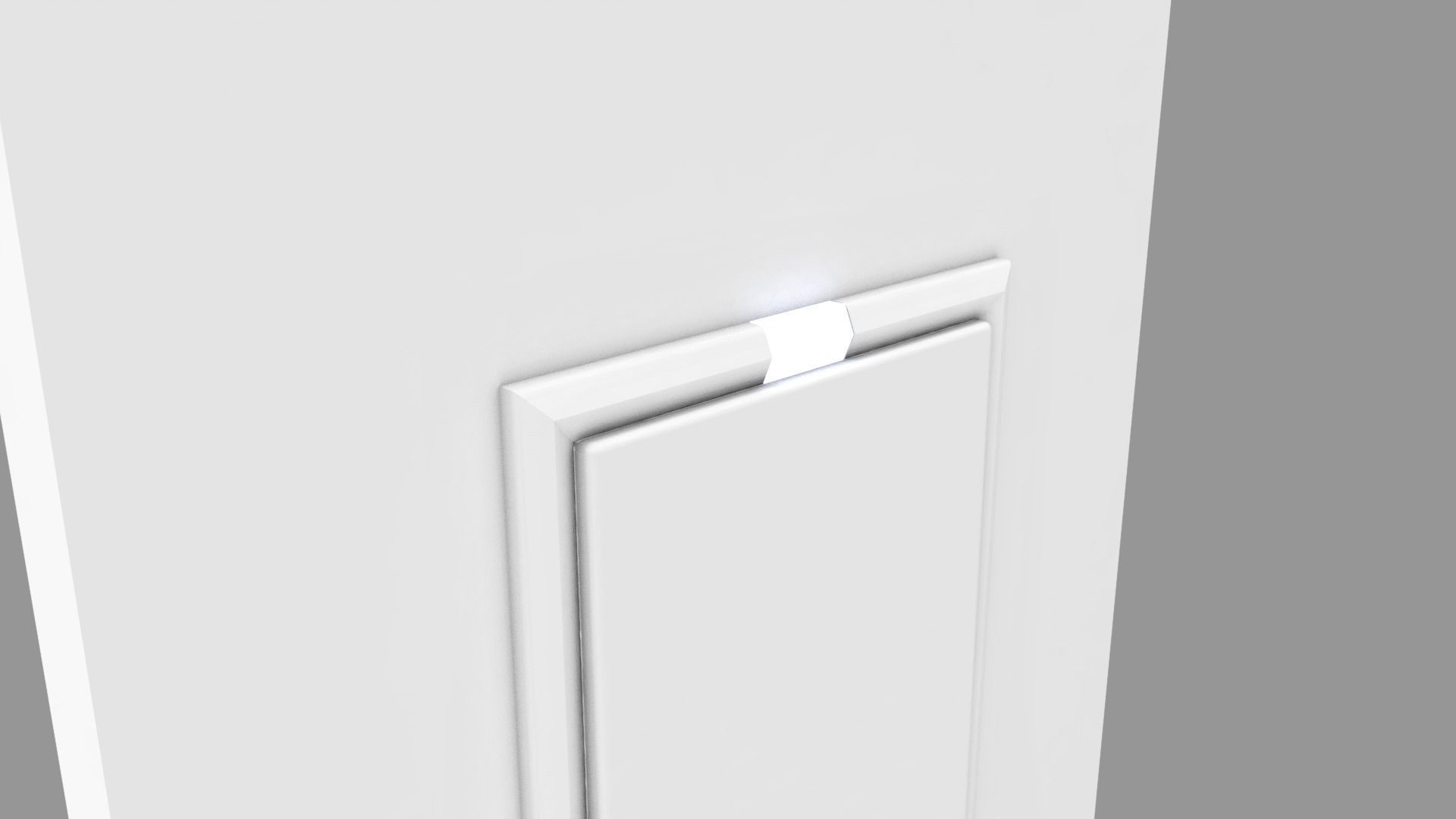 Wall Switch and Plug Socket Low-poly 3D model_14