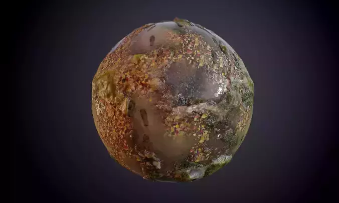 Mud Dirt Rock Landscape Environment PBR Texture