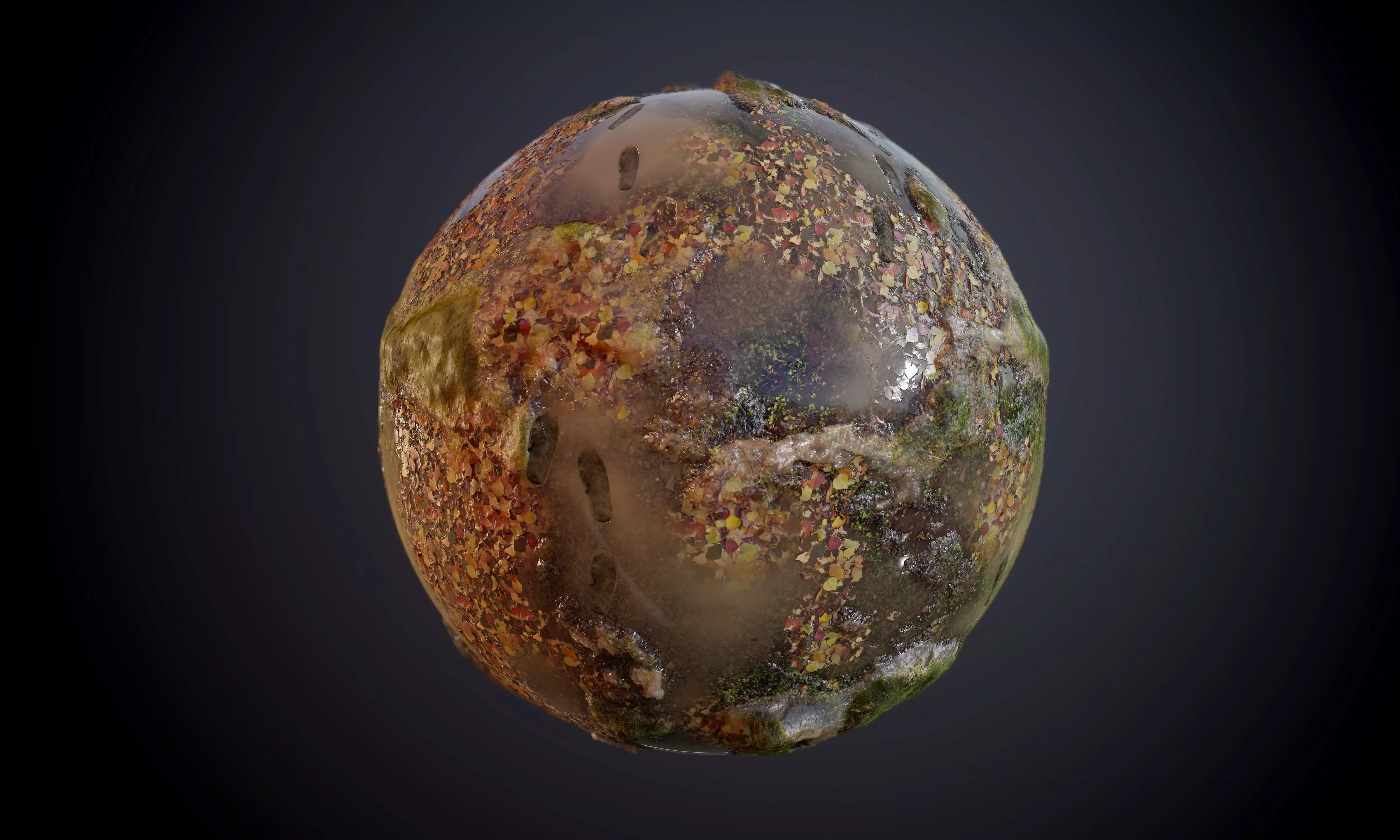 Mud Dirt Rock Landscape Environment PBR Texture Texture_0