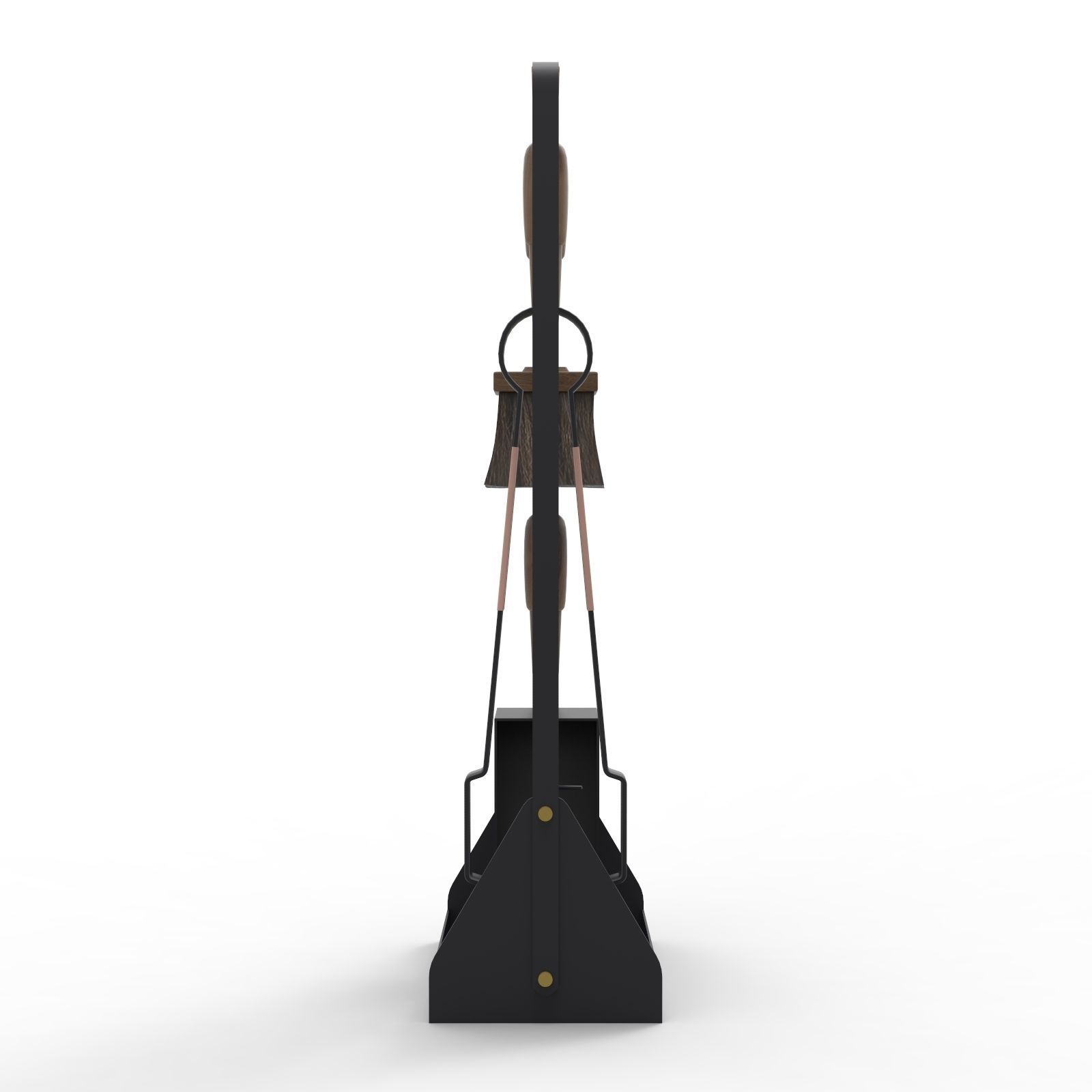 Fire Set vacuum cleaner Low-poly 3D model_2