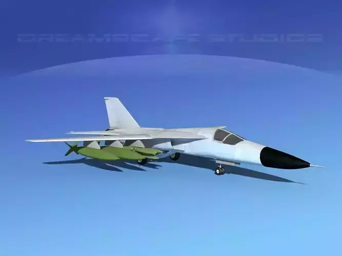 General Dynamics FB-111 Aardvark V00 3D model