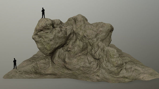 rocks rock Low-poly 3D model