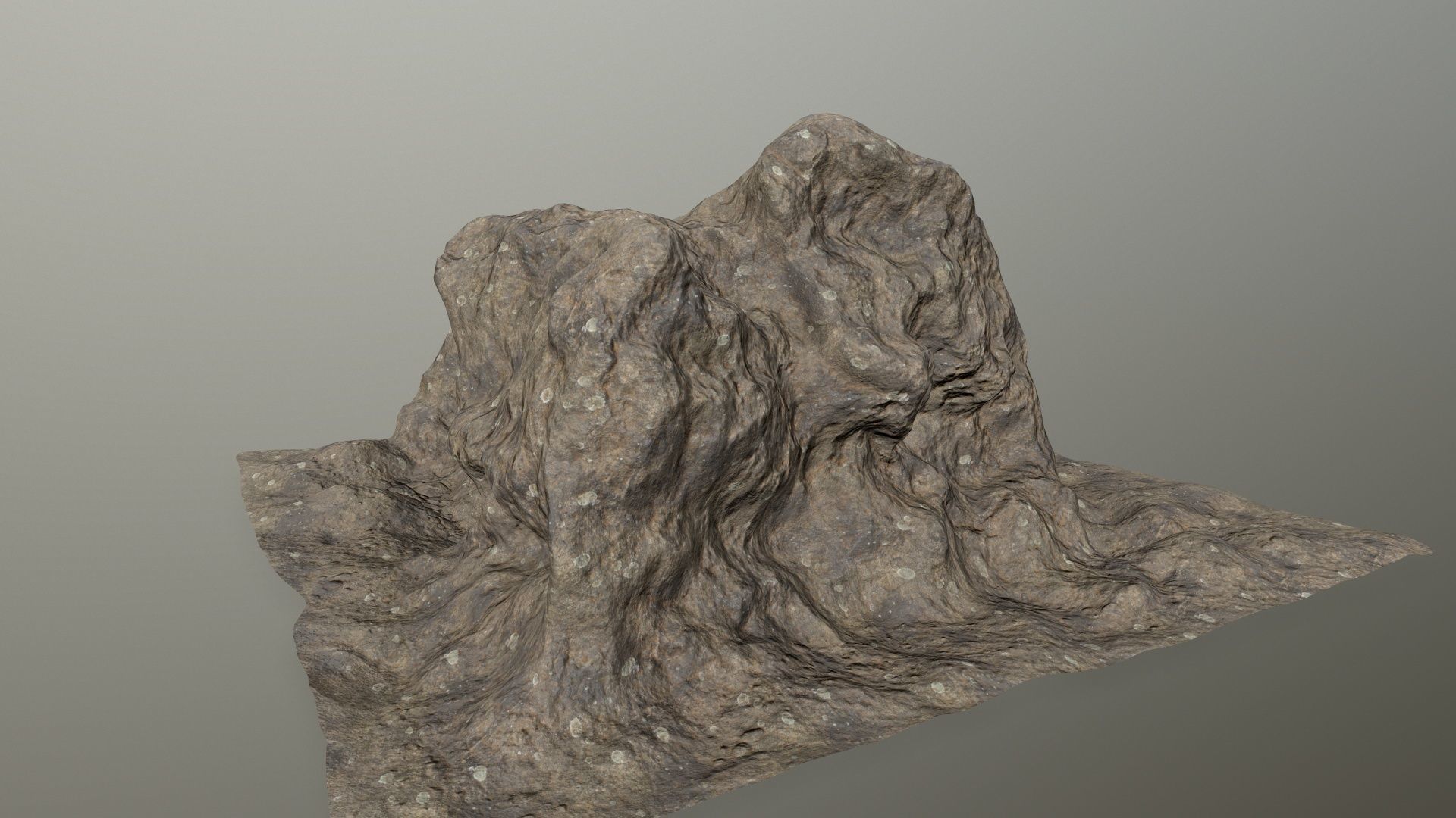rocks rock Low-poly 3D model_5
