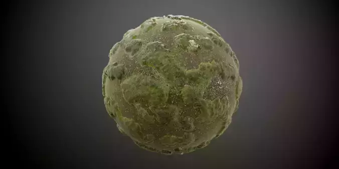 Mossy Lake Landscape Seamless PBR Texture Texture