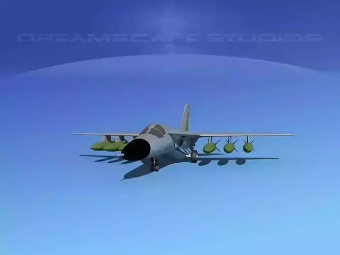 General Dynamics FB-111 Aardvark V04 3D model
