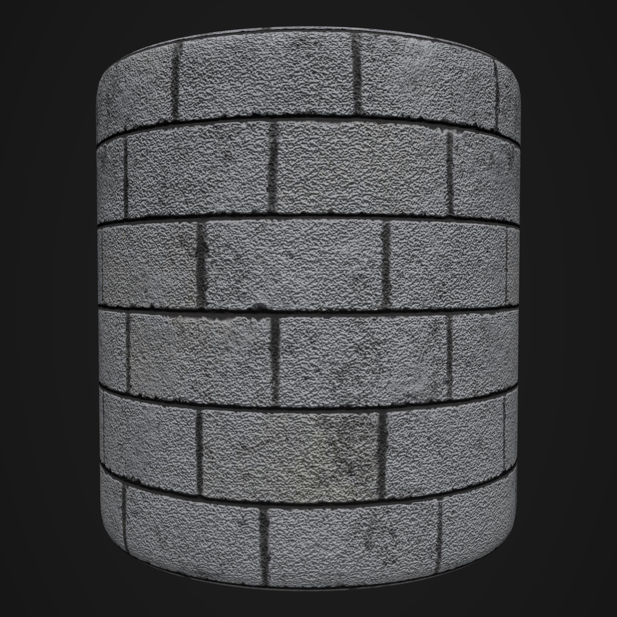 Cinderblock Material Texture_1