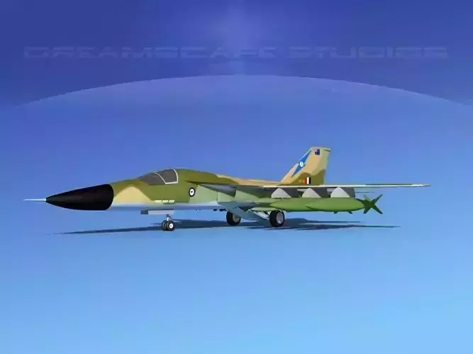 General Dynamics FB-111 Aardvark V07 3D model