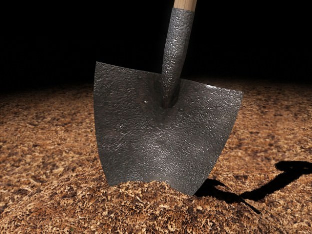 Shovel 3D model_1