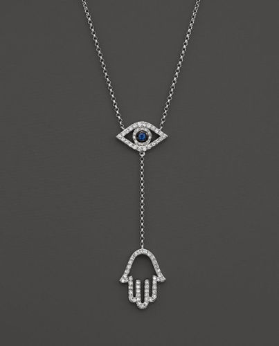 1467a evil eye lariat necklace 3D print model