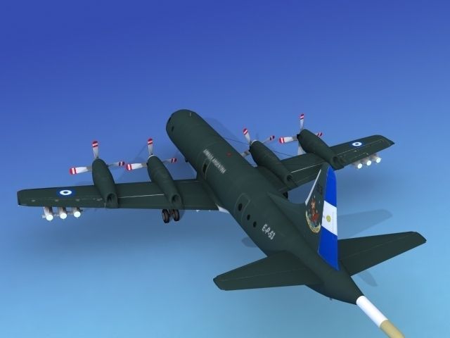 Lockheed P-3 Orion Argentina Hp 3D model_9