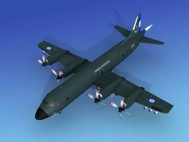 Lockheed P-3 Orion Argentina Hp 3D model_0