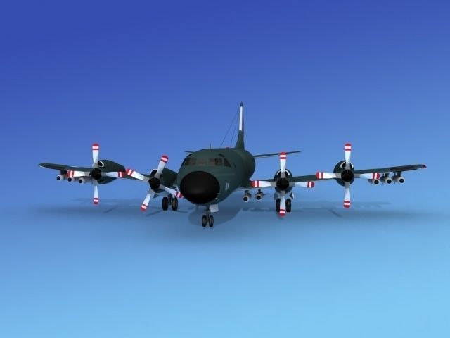 Lockheed P-3 Orion Argentina Hp 3D model_3