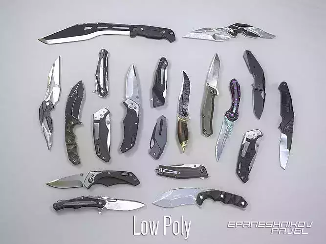 PBR Knife pack 10