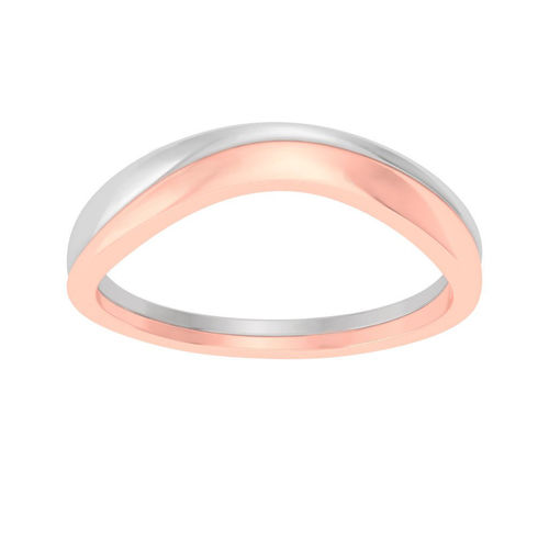 AL1ZE-C1-CB07-G rose gold and gold curved band ring 3D print model