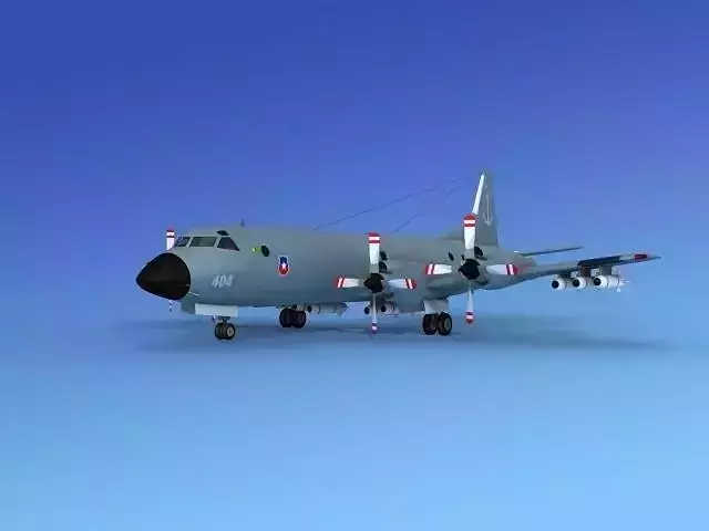 Lockheed P-3 Orion Chile Hp 3D model