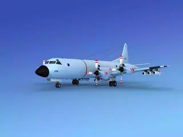 Lockheed P-3 Orion HAF Hp 3D model